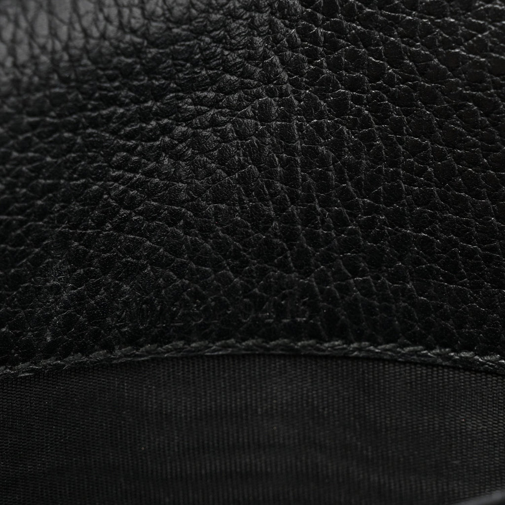 Calfskin Mini Dionysus Chain Wallet Black