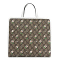 GG Supreme Monogram Daisies Childrens Tote Beige Ebony Great White