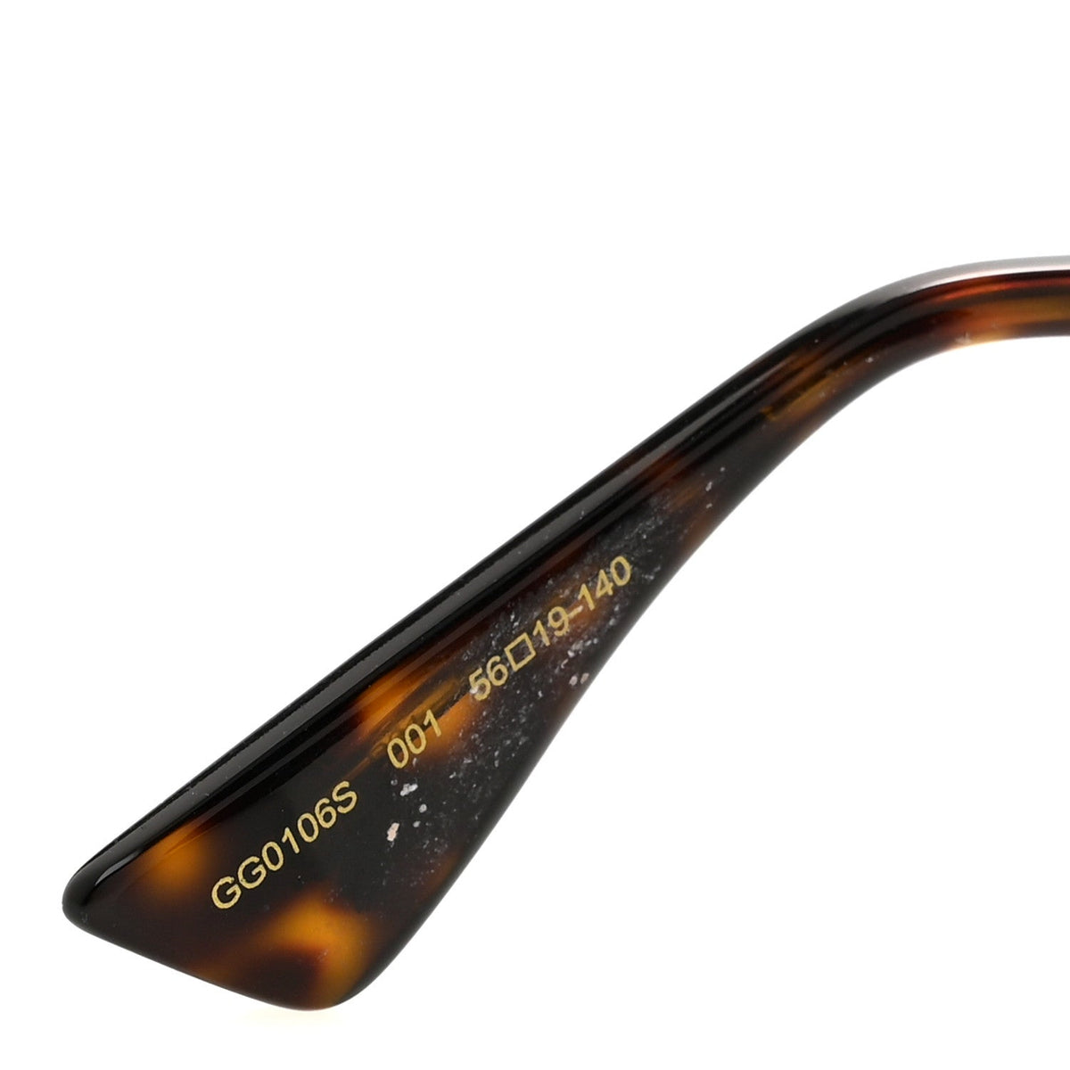 Acetate Oversize Square Frame GG0106S Sunglasses Black
