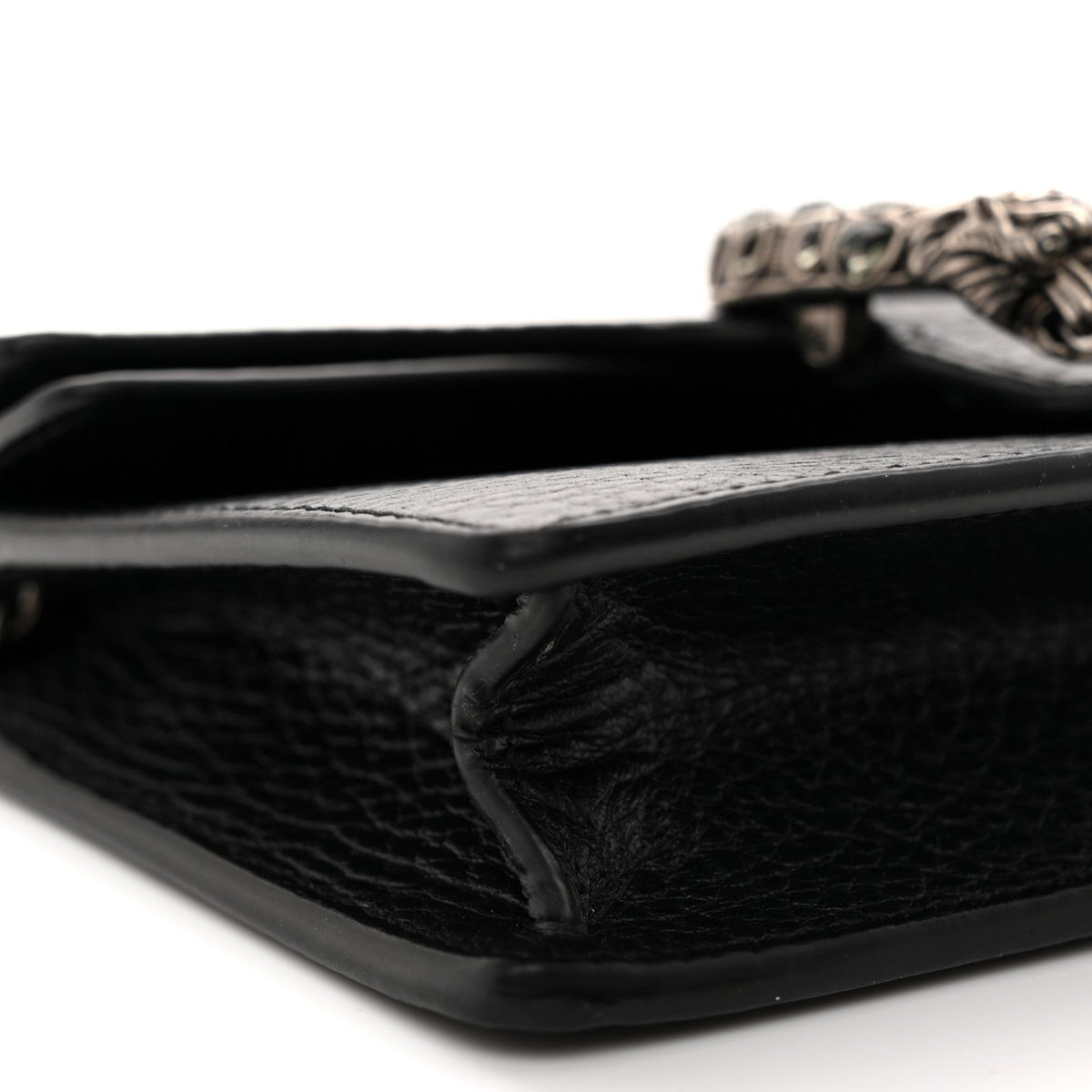 Calfskin Super Mini Dionysus Shoulder Bag Black