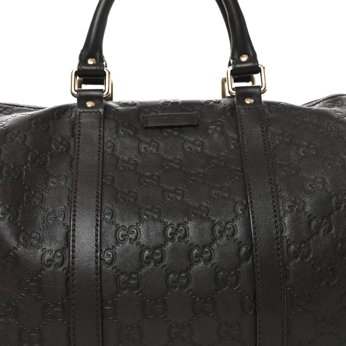 Guccissima Medium Joy Boston Dark Brown