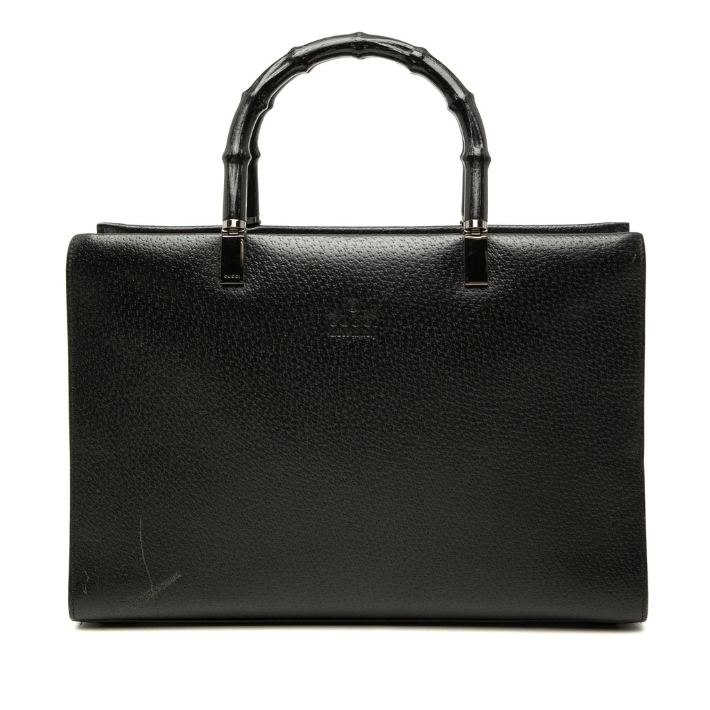 Nymphaea Top Handle Bag Leather Medium