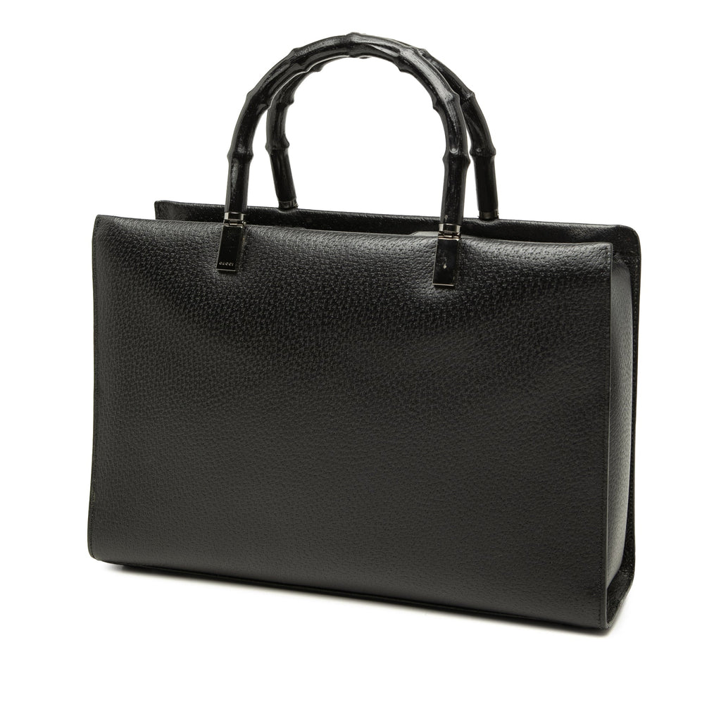 Nymphaea Top Handle Bag Leather Medium