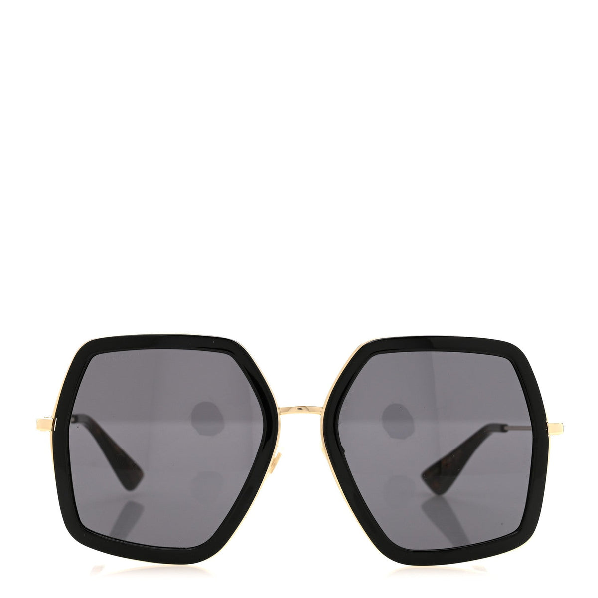 Acetate Oversize Square Frame GG0106S Sunglasses Black