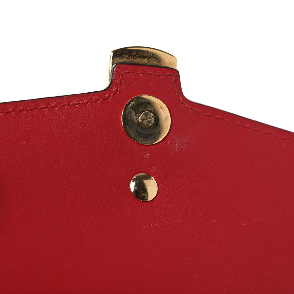 Calfskin Super Mini Sylvie Chain Shoulder Bag Hibiscus Red