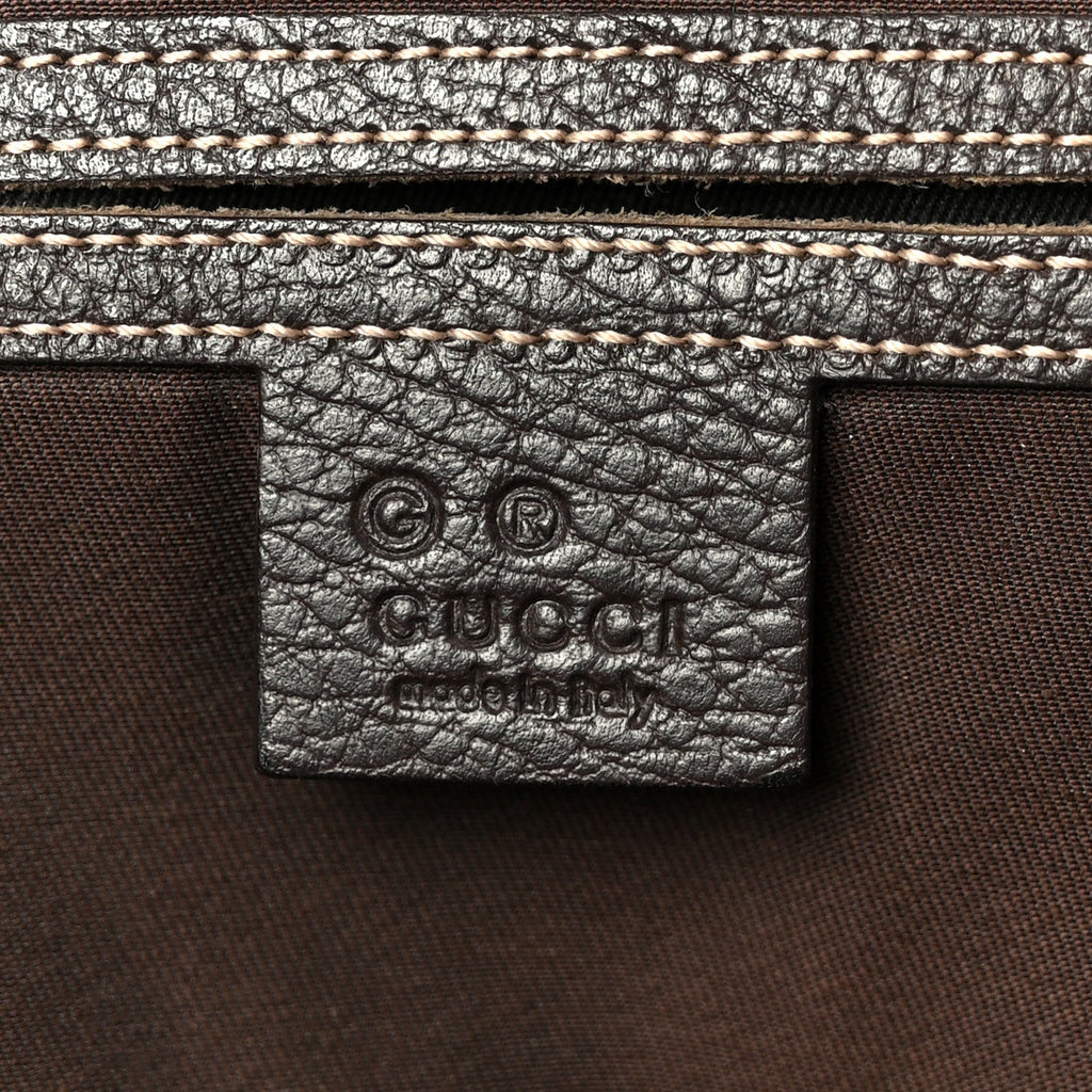 Crystal Monogram Medium Joy Tote Beige Ebony Testa Di Moro