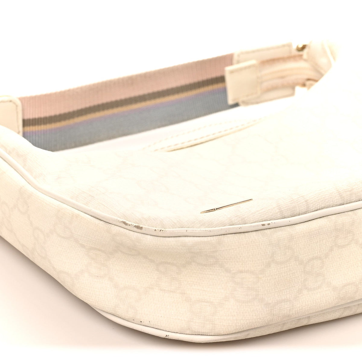 GG Plus Small Hobo White