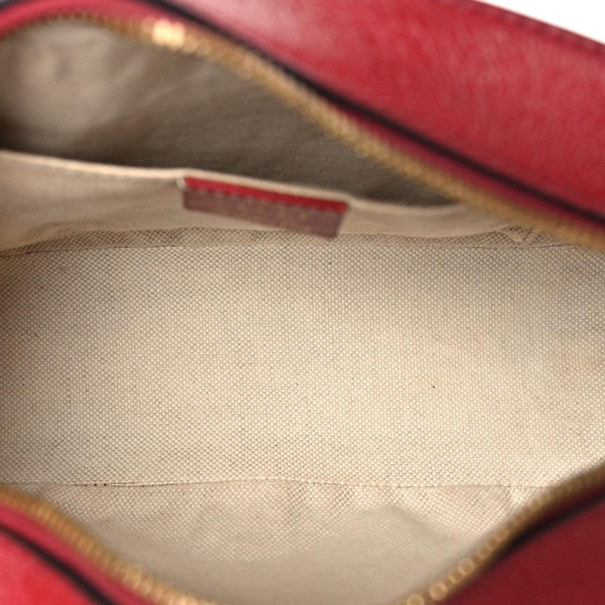 X DORAEMON Mini Vintage GG Supreme Monogram Shoulder Bag Beige Cherry Red