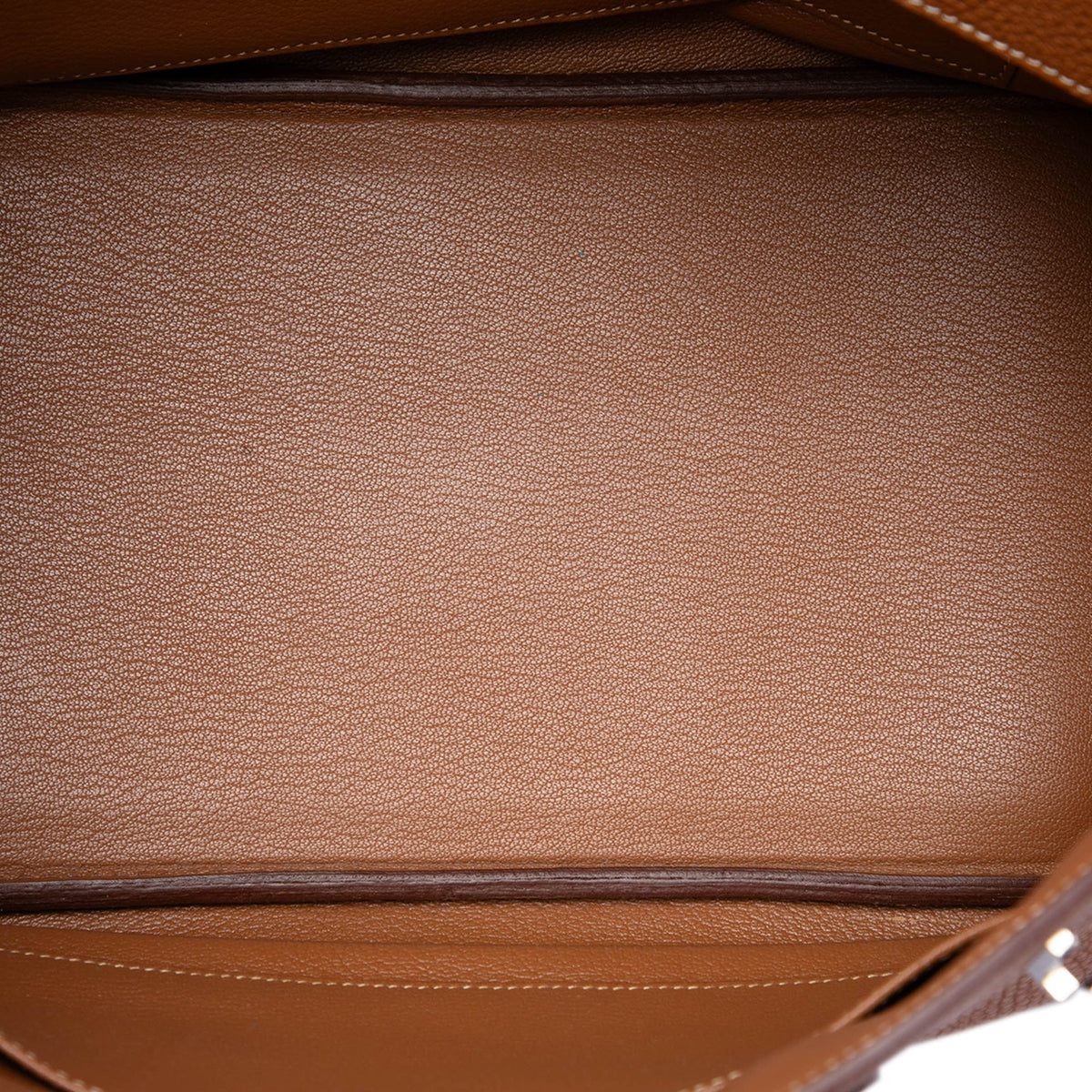 Birkin Handbag Brown Togo with Palladium Hardware 35