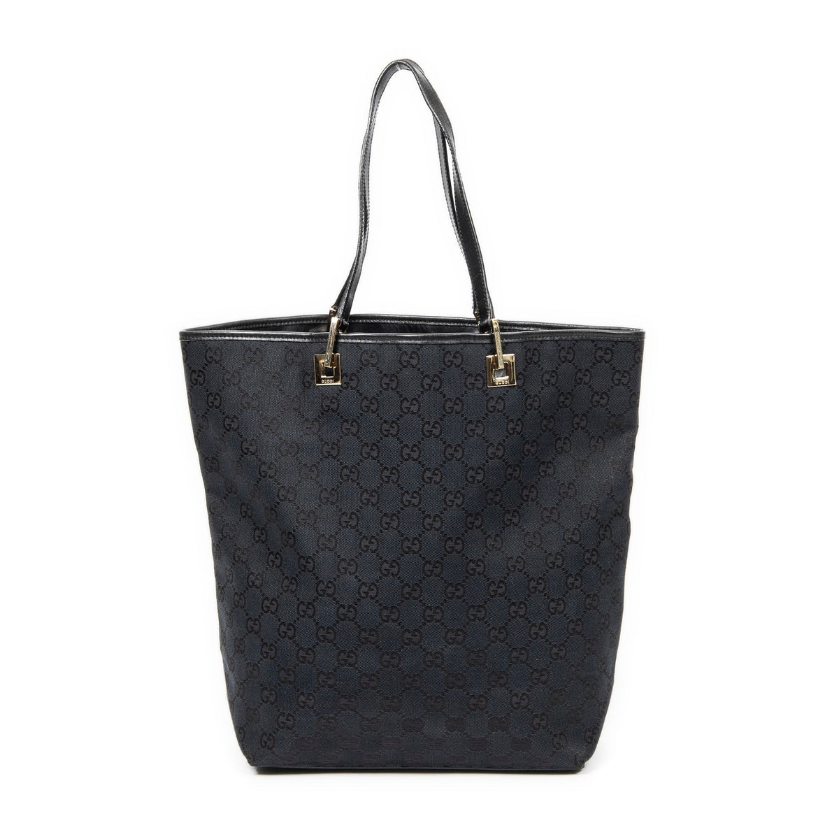 Vintage Bucket Shopping Tote GG Canvas Medium