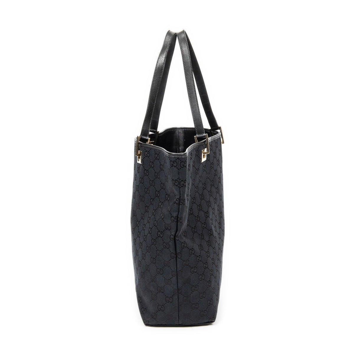 Vintage Bucket Shopping Tote GG Canvas Medium