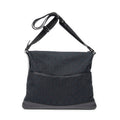 Zip Messenger Bag GG Canvas with Perforated Leather Medium