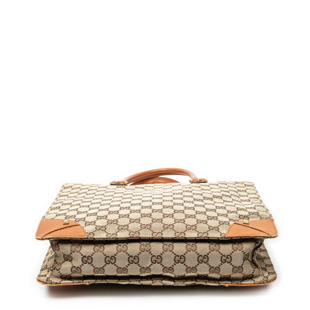 Nailhead Tote GG Canvas Medium