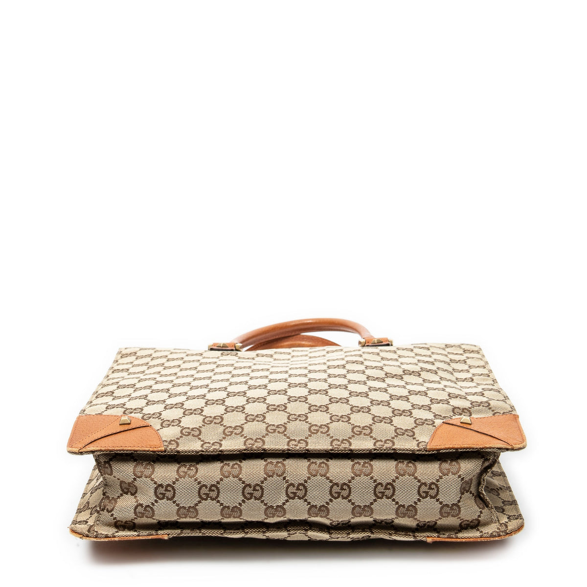 Nailhead Tote GG Canvas Medium