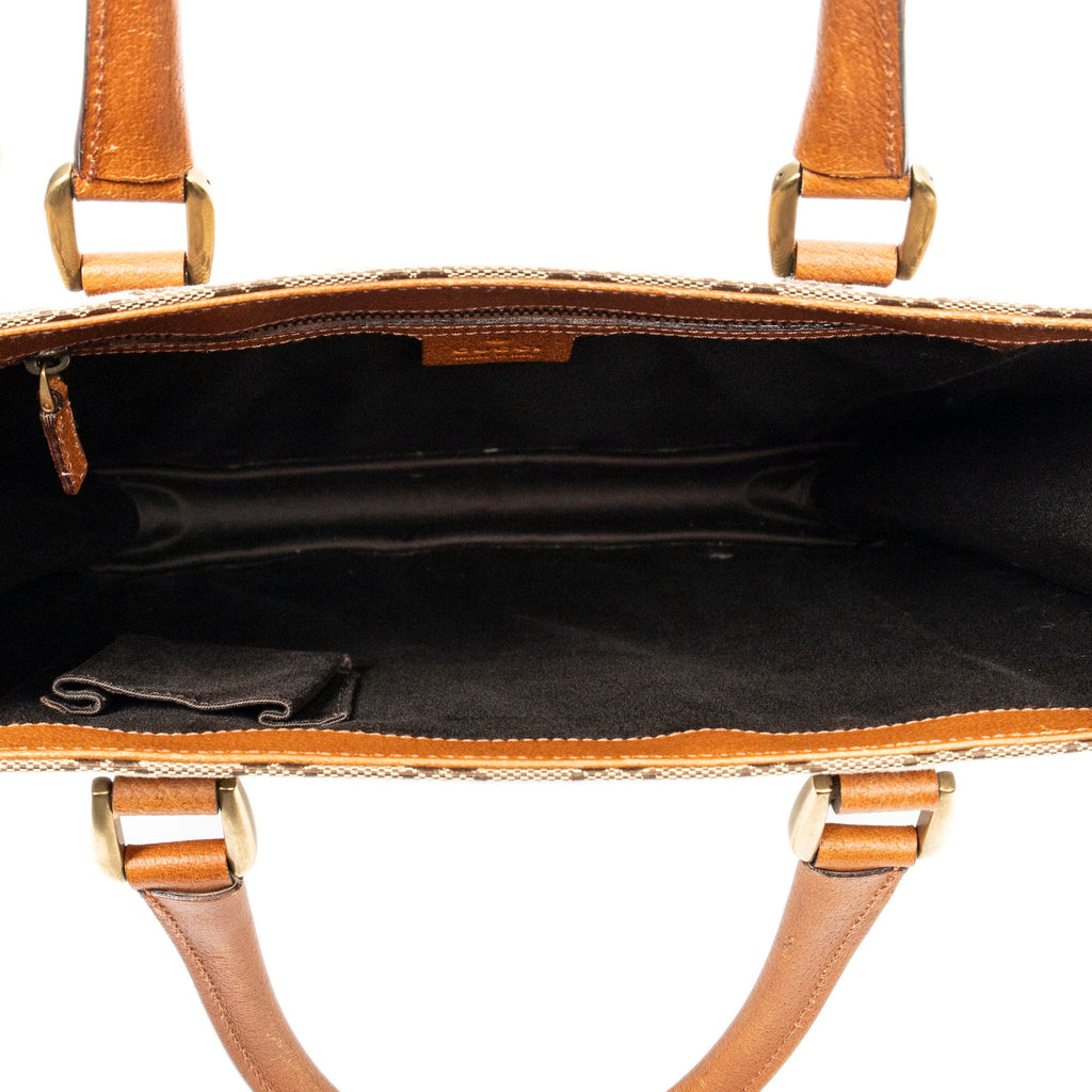 Nailhead Tote GG Canvas Medium