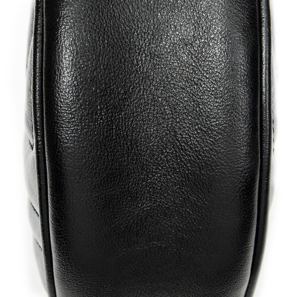 GG Marmont Round Shoulder Bag Matelasse Leather Mini
