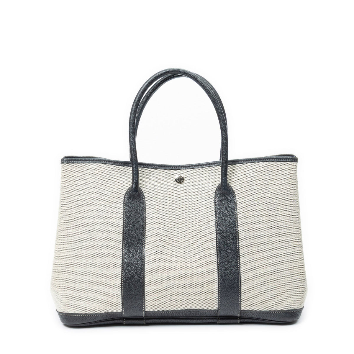 Garden Party Tote Toile and Leather 36