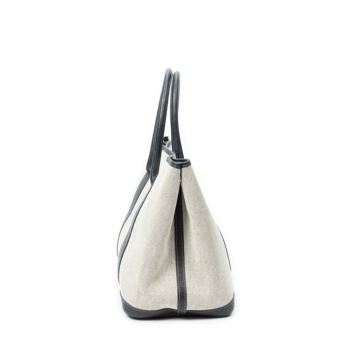 Garden Party Tote Toile and Leather 36