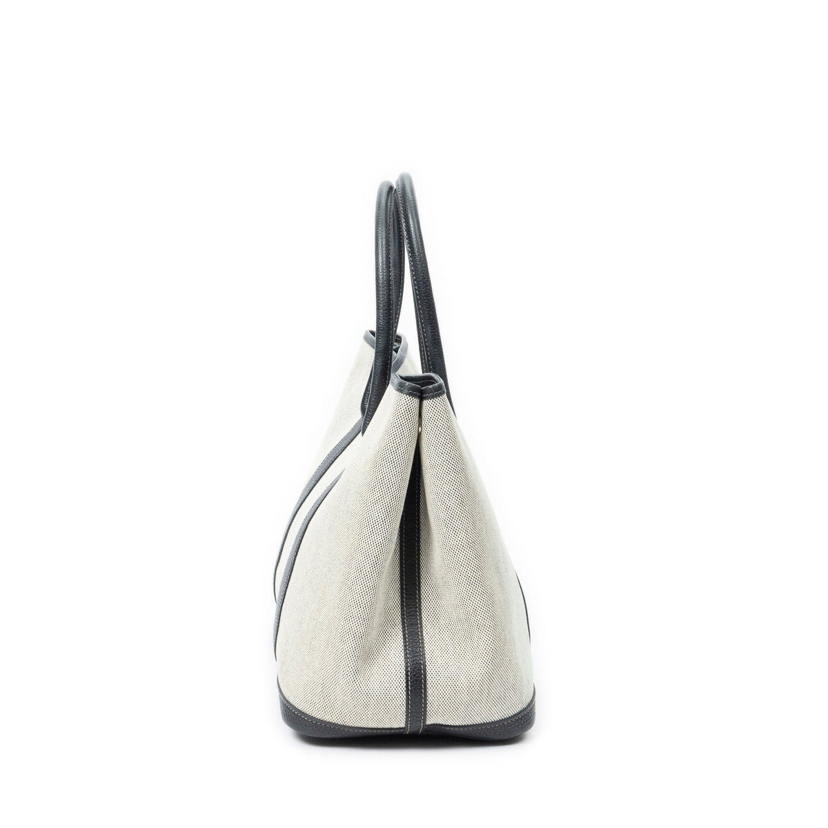 Garden Party Tote Toile and Leather 36