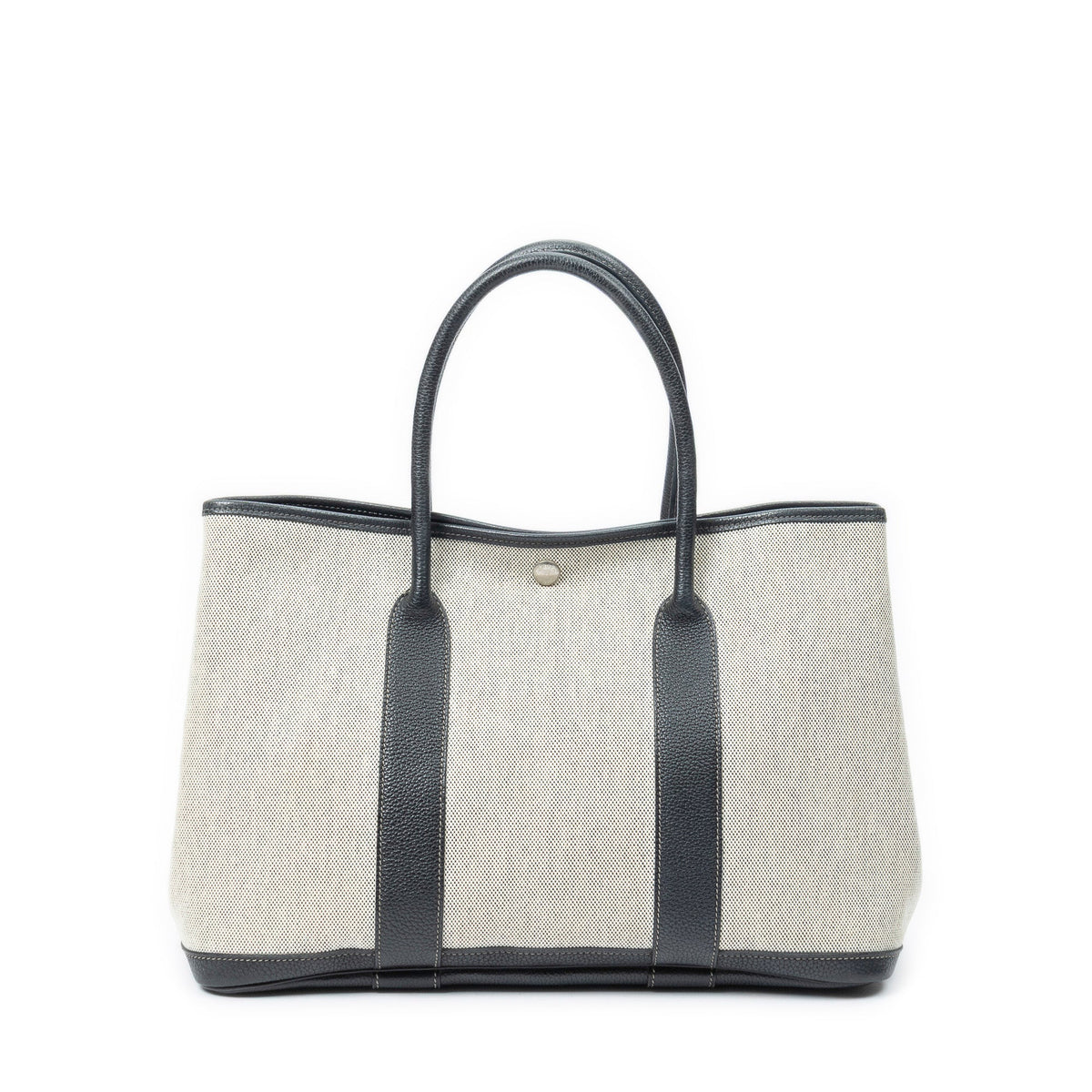 Garden Party Tote Toile and Leather 36