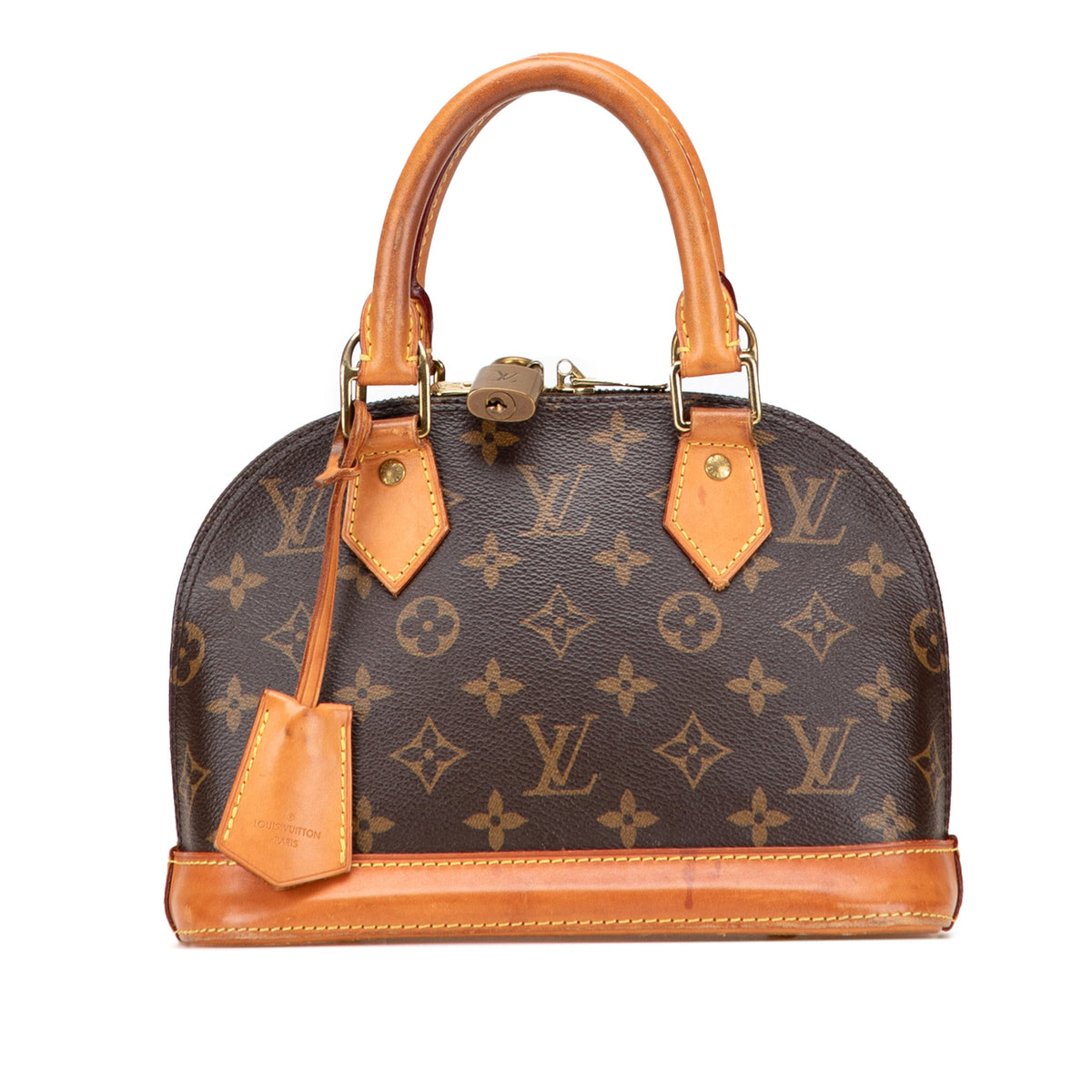 Alma Handbag Monogram Canvas BB