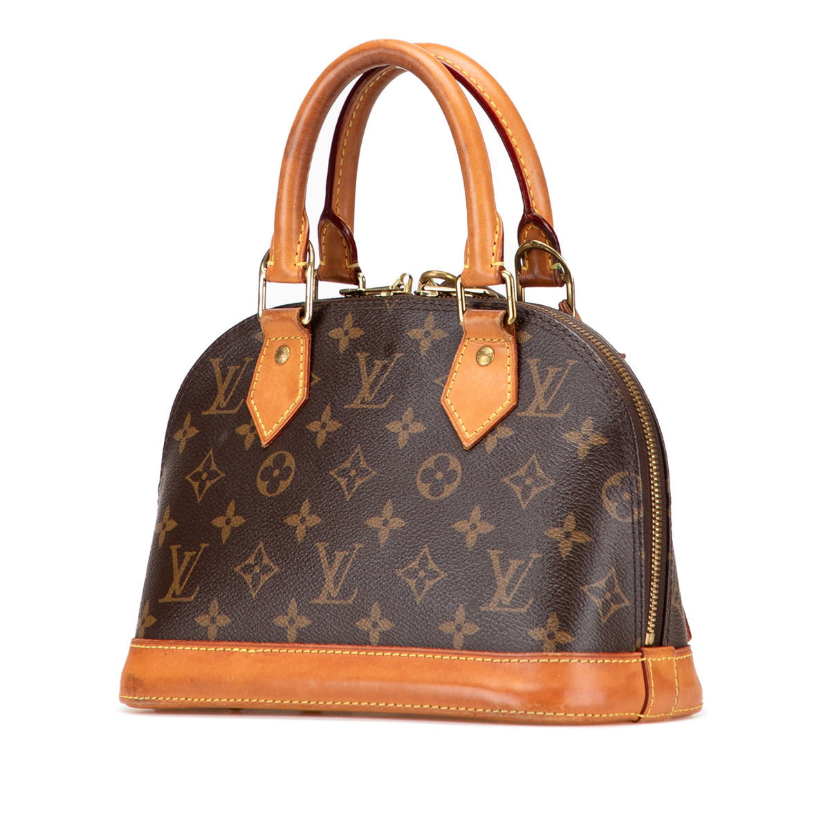Alma Handbag Monogram Canvas BB