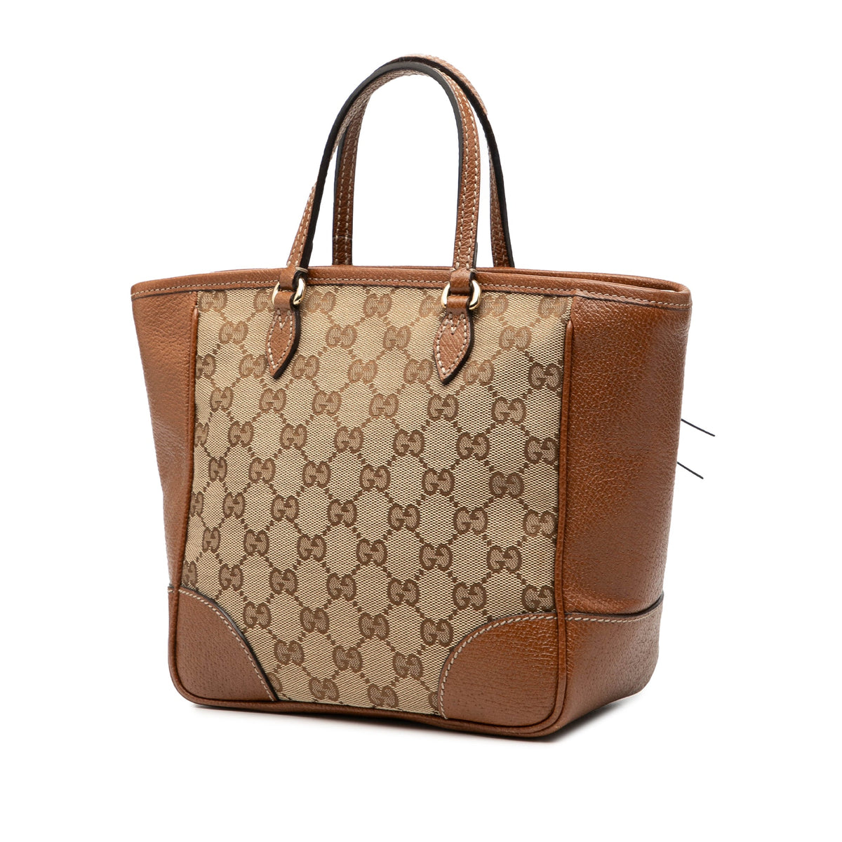 Bree Convertible Tote GG Canvas with Leather Small