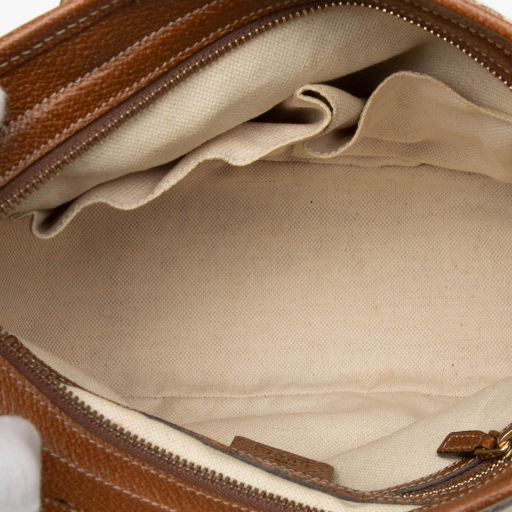 Bree Convertible Tote GG Canvas with Leather Small