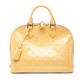 Alma Handbag Monogram Vernis PM
