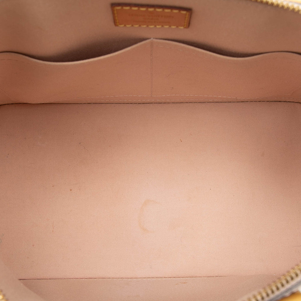 Alma Handbag Monogram Vernis PM