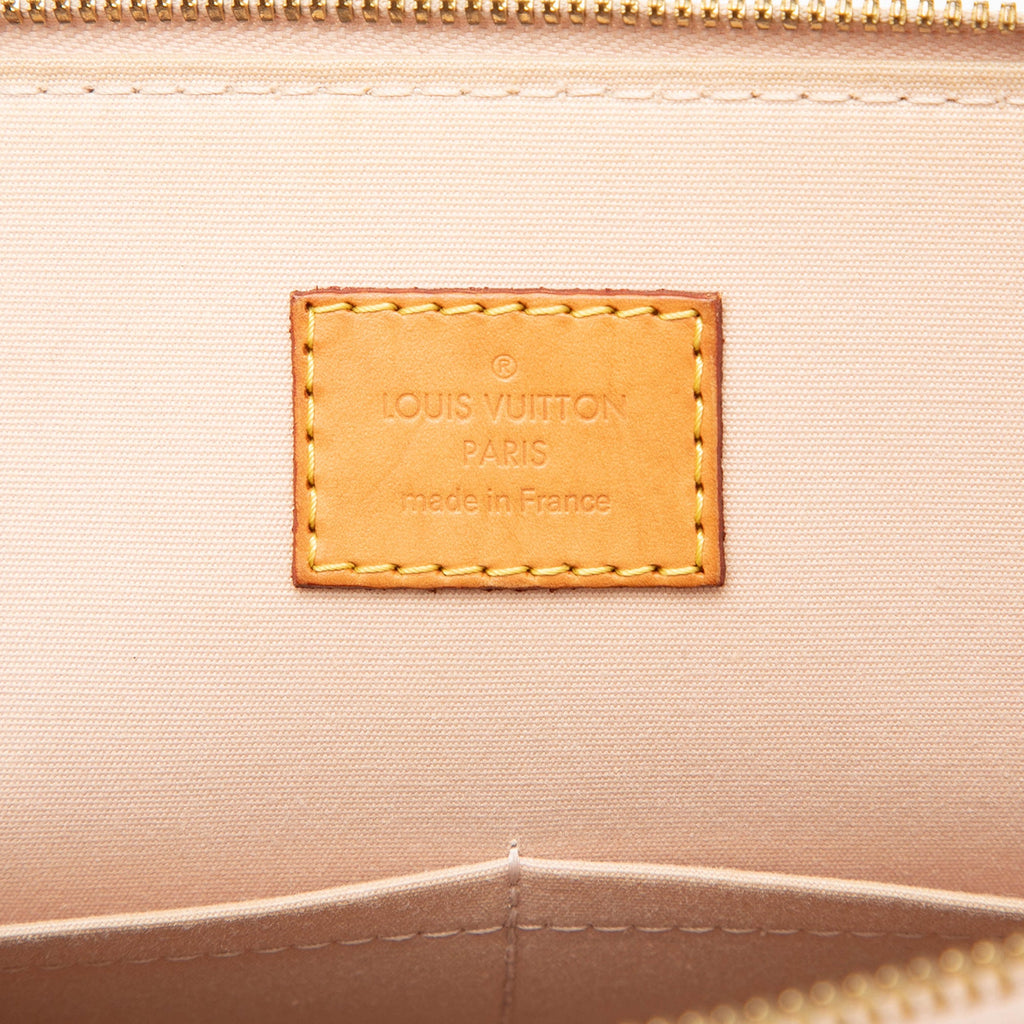 Alma Handbag Monogram Vernis PM