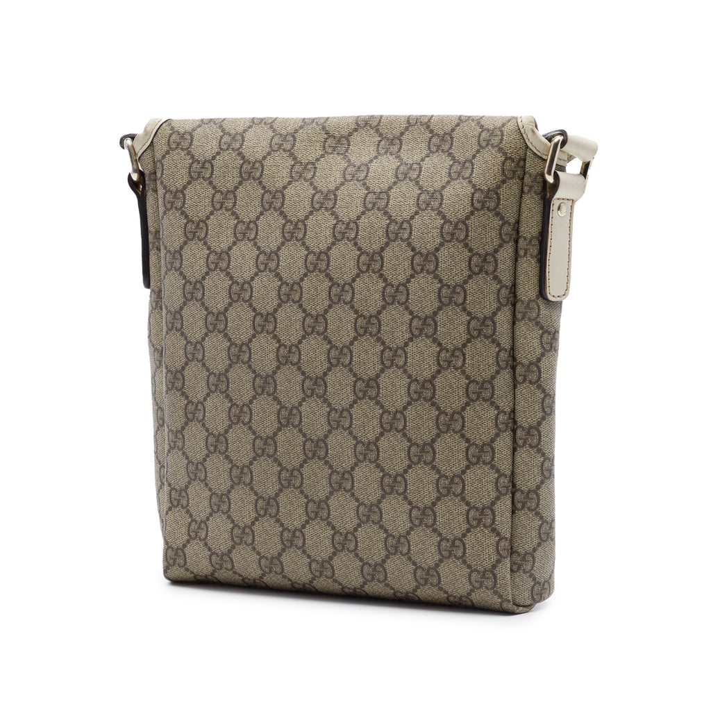 Flap Messenger GG Coated Canvas Small