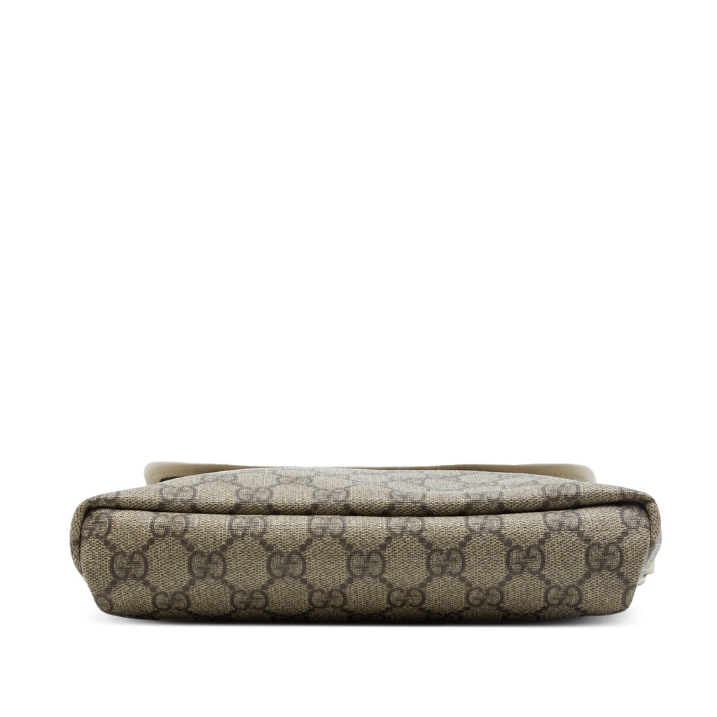 Flap Messenger GG Coated Canvas Small
