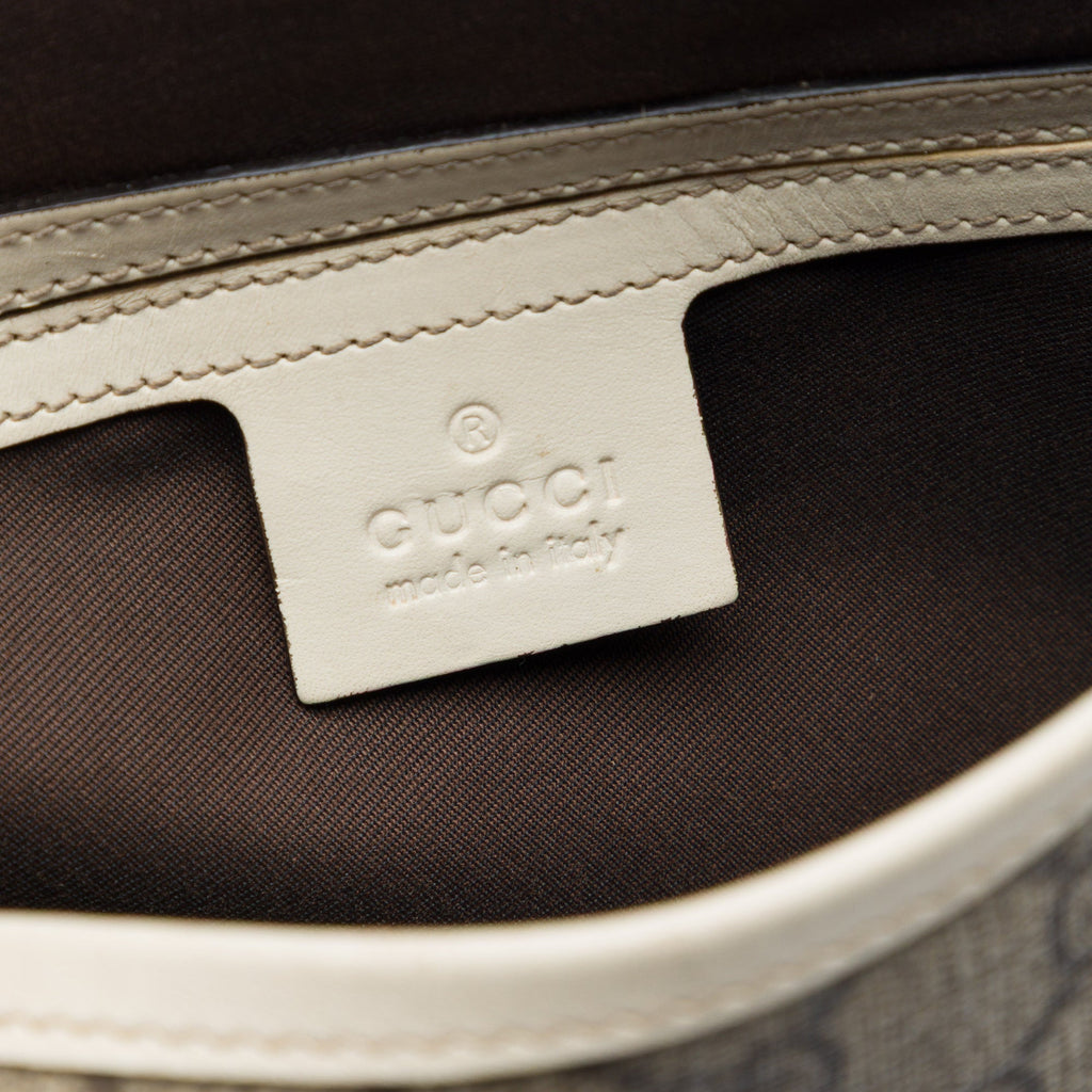 Flap Messenger GG Coated Canvas Small