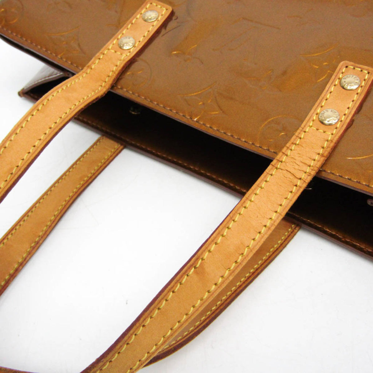 Catalina Handbag Monogram Vernis North South