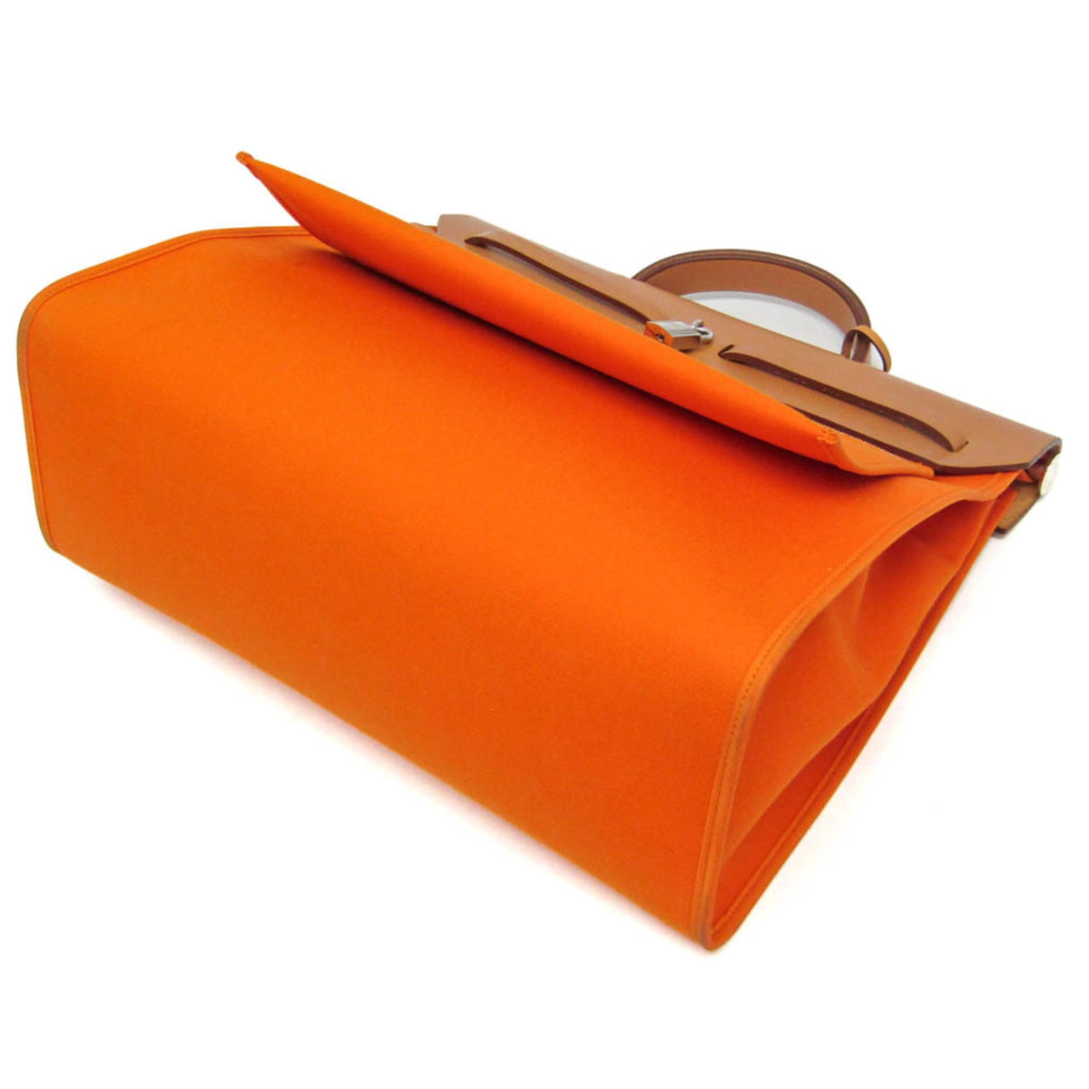 Herbag Zip Leather and Toile 39
