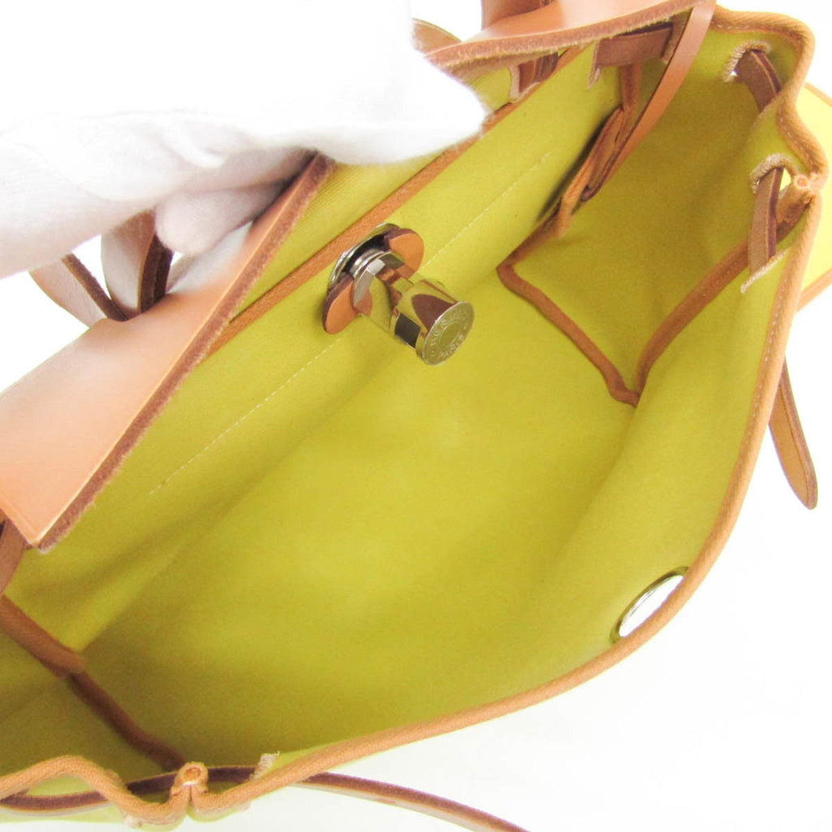 Herbag Zip Leather and Toile 31