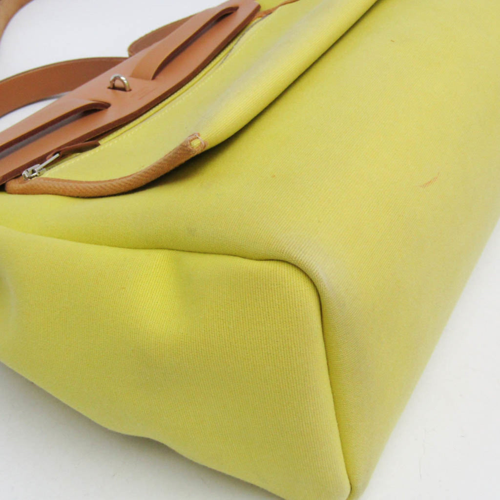 Herbag Zip Leather and Toile 31
