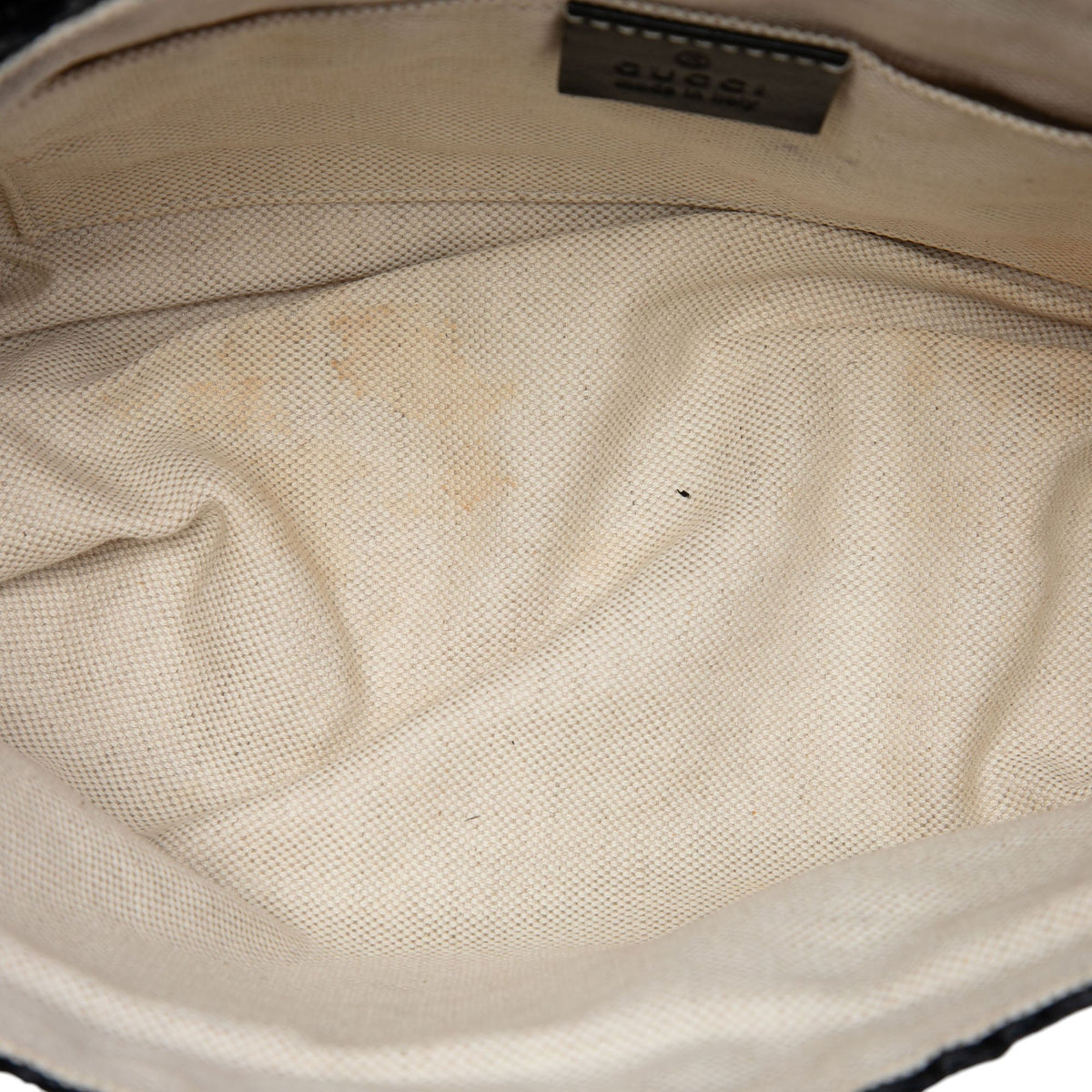 GG Marmont Flap Bag Raffia Small