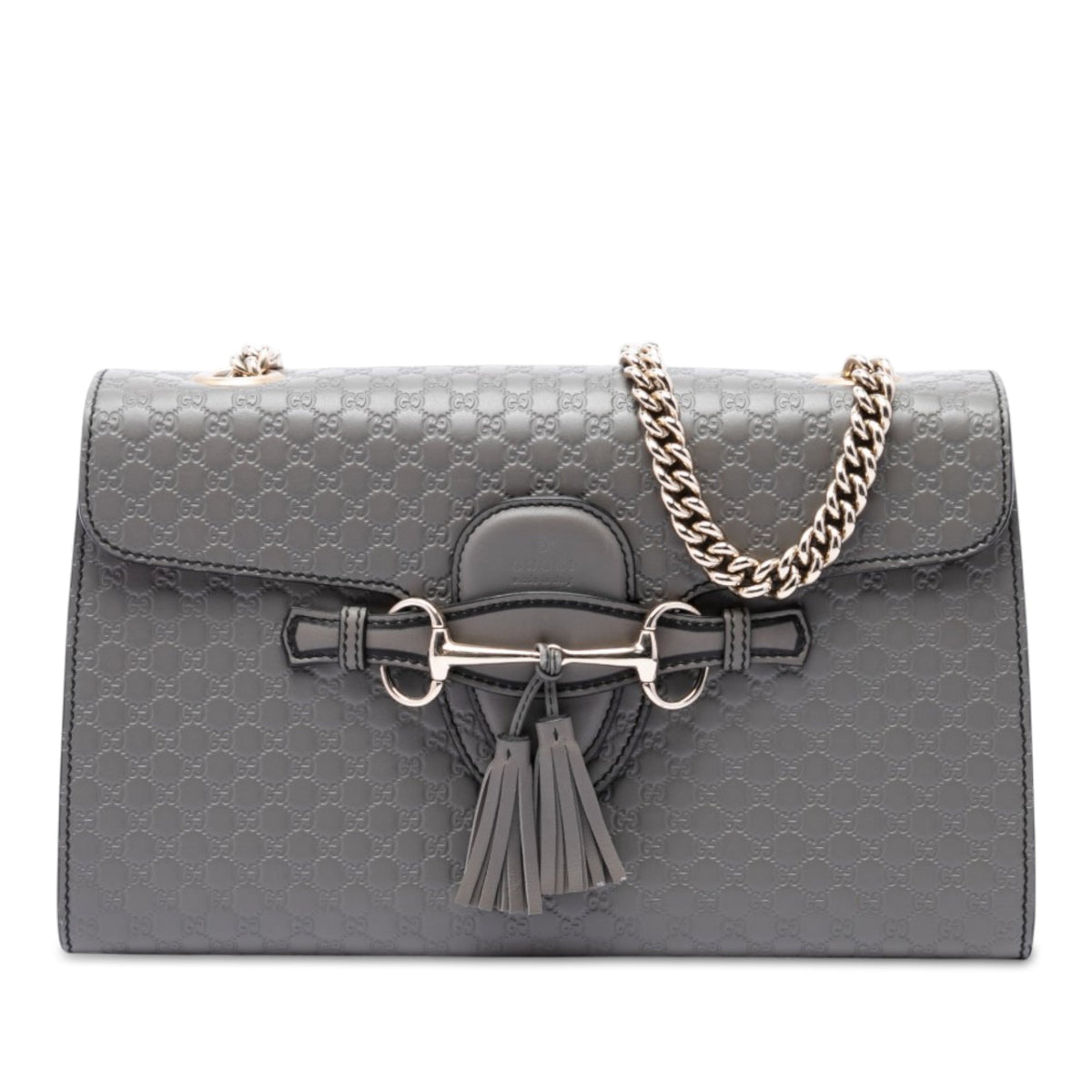 Emily Chain Flap Bag Microguccissima Leather Medium