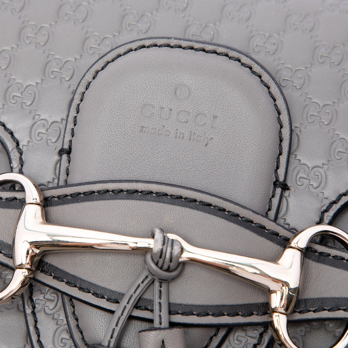Emily Chain Flap Bag Microguccissima Leather Medium