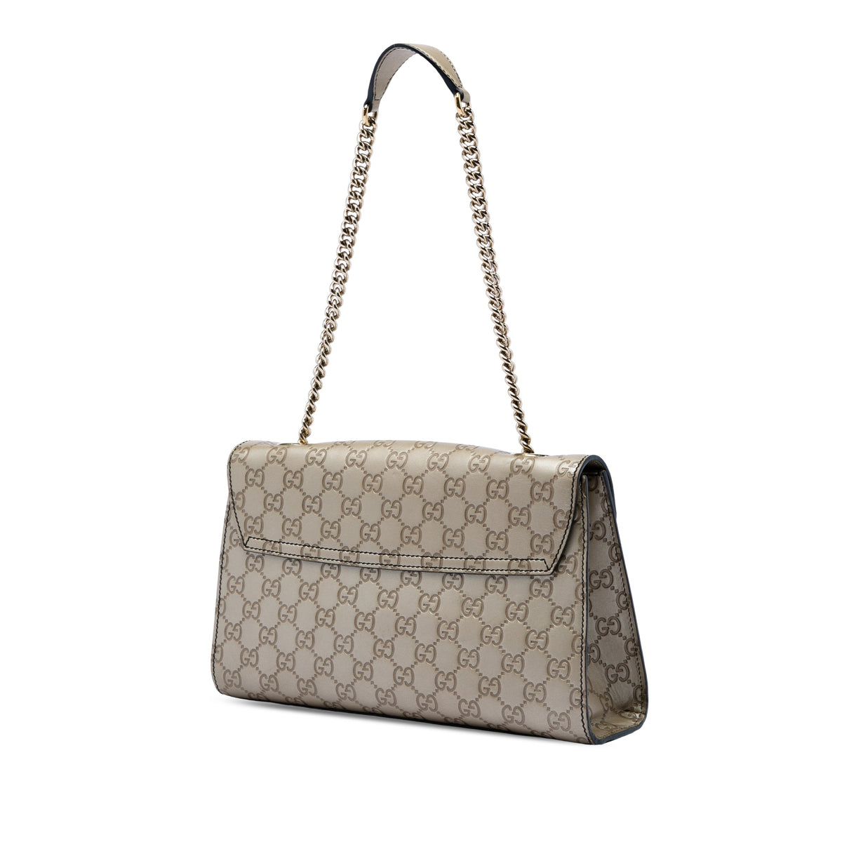 Emily Chain Flap Bag Guccissima Leather Medium