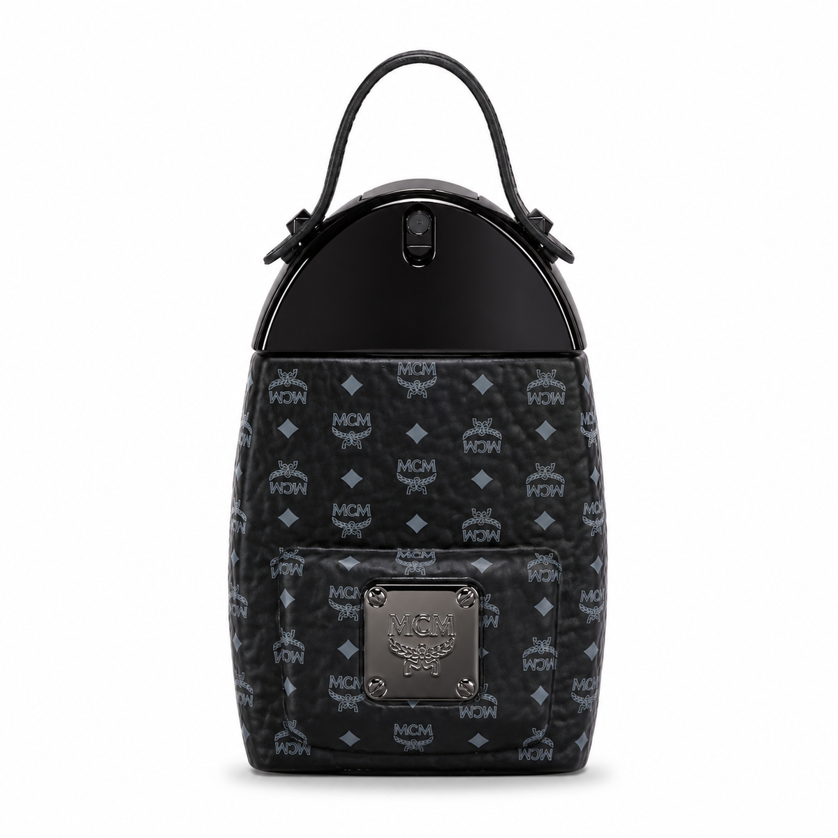 MCM ONYX Eau de Parfum Spray 75ml – Woody Spicy Men's Perfume in Black Leather Backpack Bottle