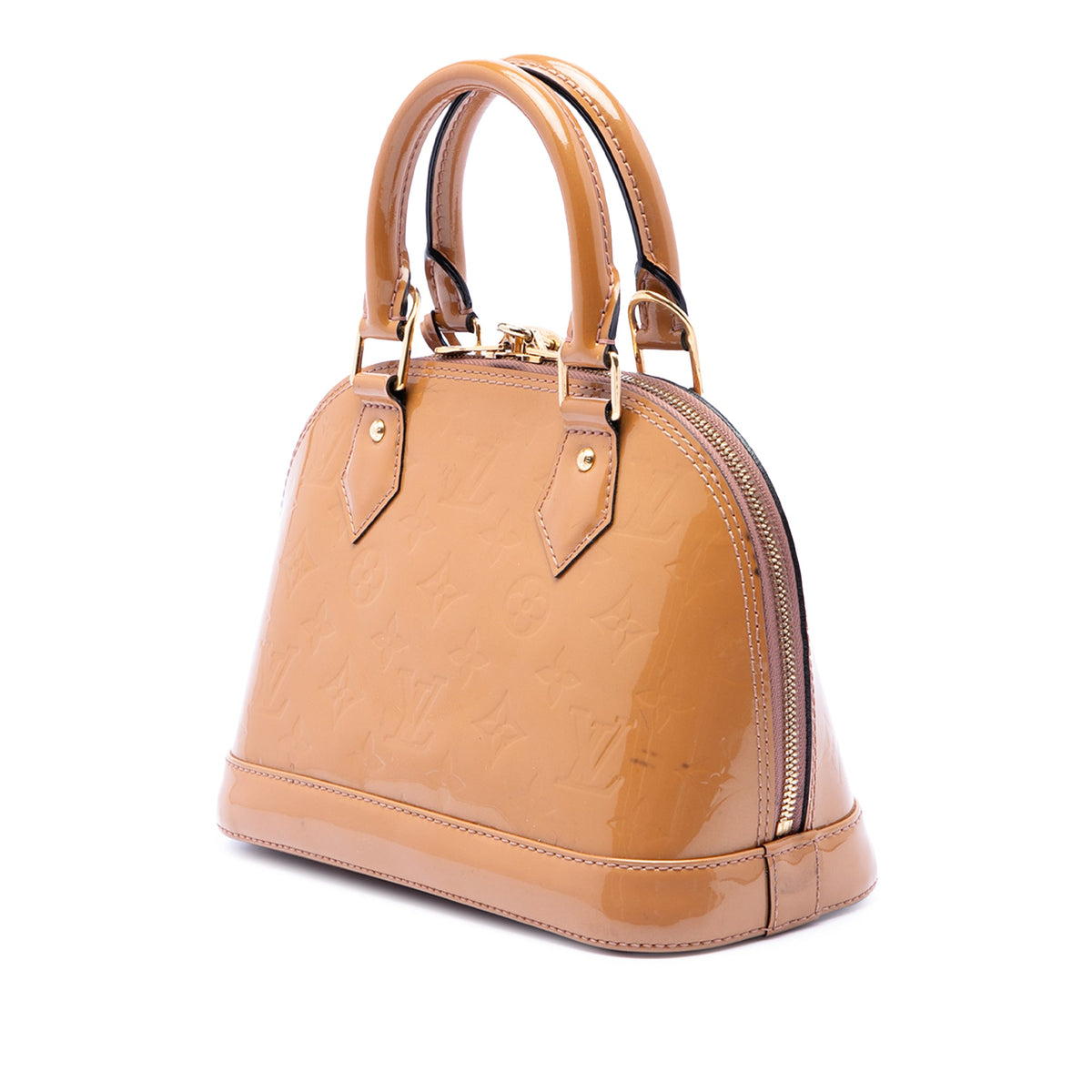 Alma Handbag Monogram Vernis BB