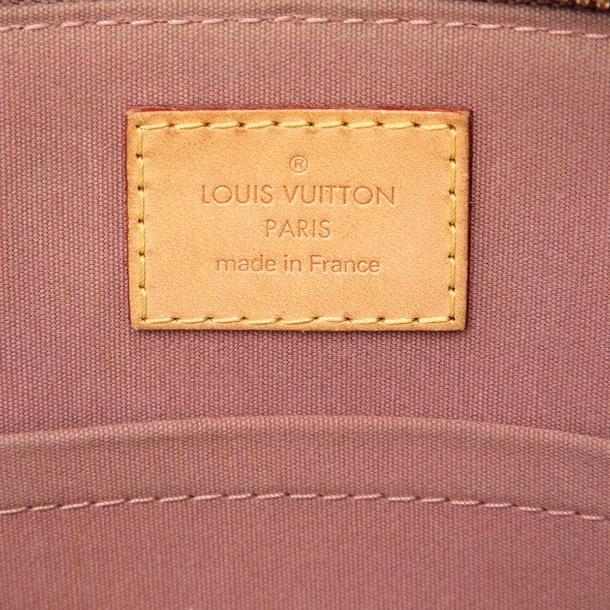 Alma Handbag Monogram Vernis BB