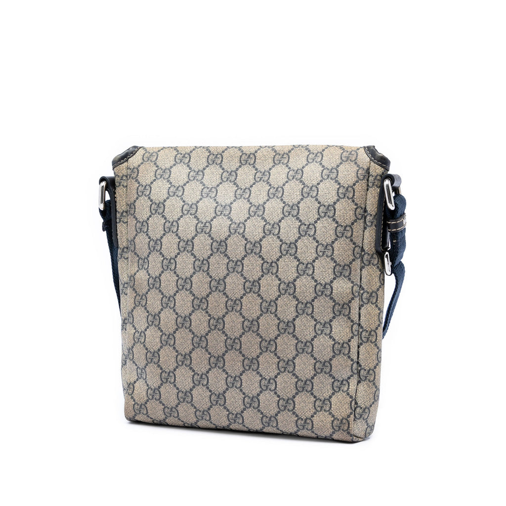 Flap Messenger GG Coated Canvas Small