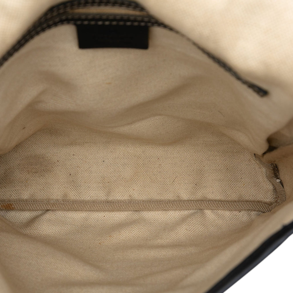 Flap Messenger GG Coated Canvas Small