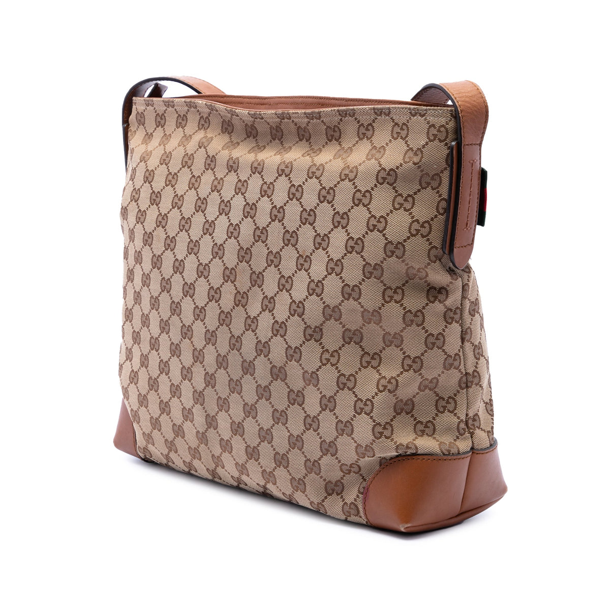 Web Loop Shoulder Bag GG Canvas Large