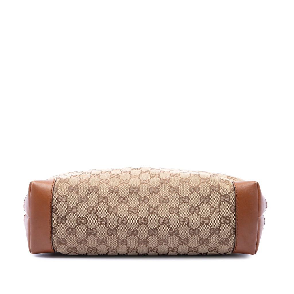 Web Loop Shoulder Bag GG Canvas Large