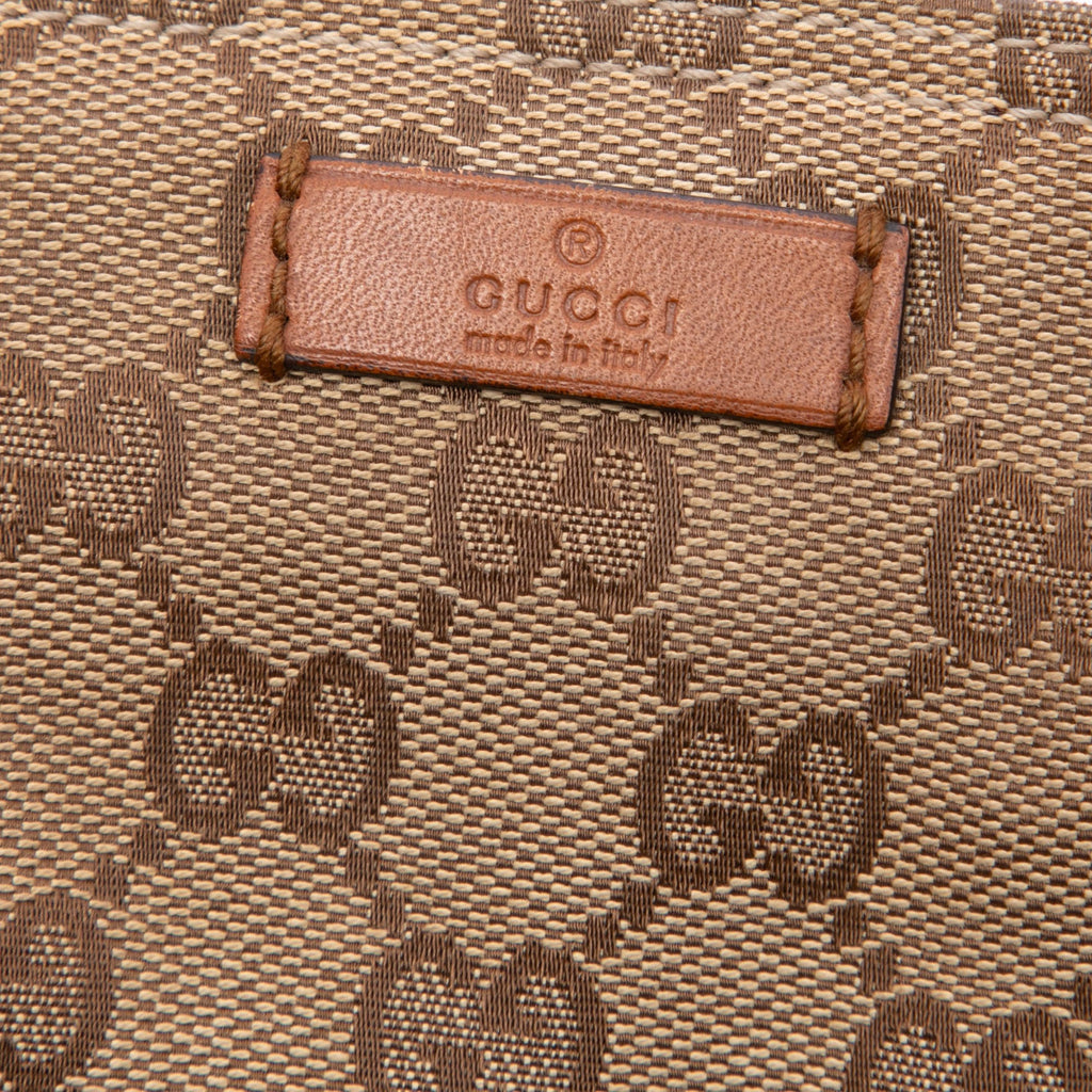 Web Loop Shoulder Bag GG Canvas Large